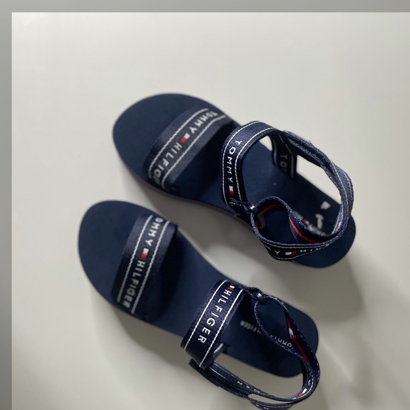 Tommy Hilfiger Women's two strap platform sandals - Picture 1 of 7